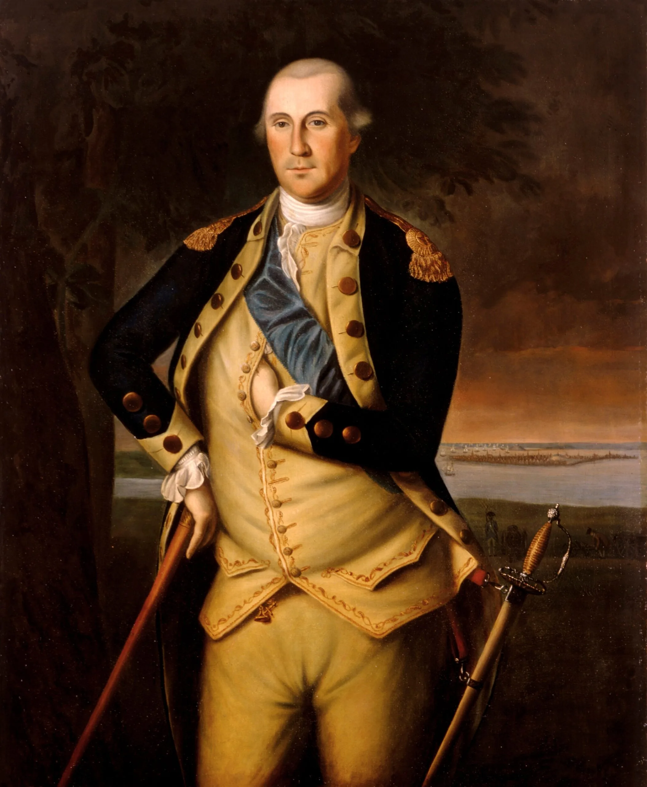 painting of George Washington